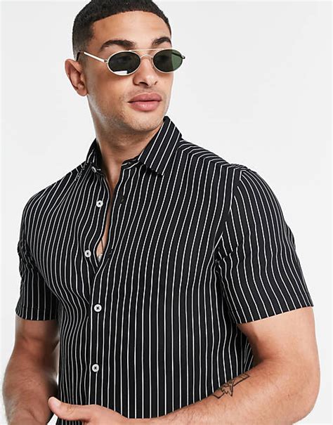 asos button down|asos skinny striped shirts.